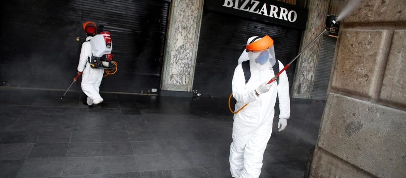 Μεξικό: 587 θάνατοι από κορωνοϊό και 4.790 κρούσματα το τελευταίο 24ωρο